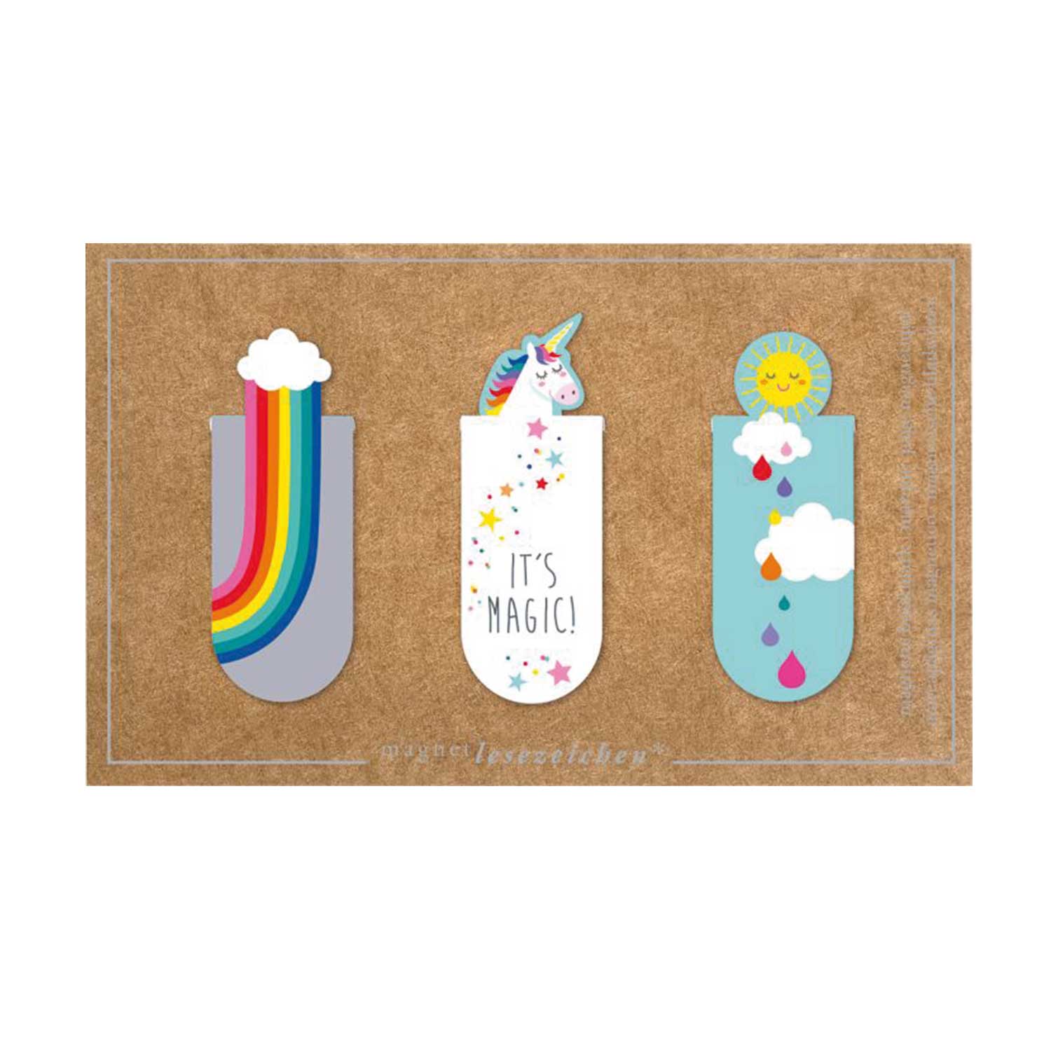 It's Magic Unicorn Magnetic bookmark