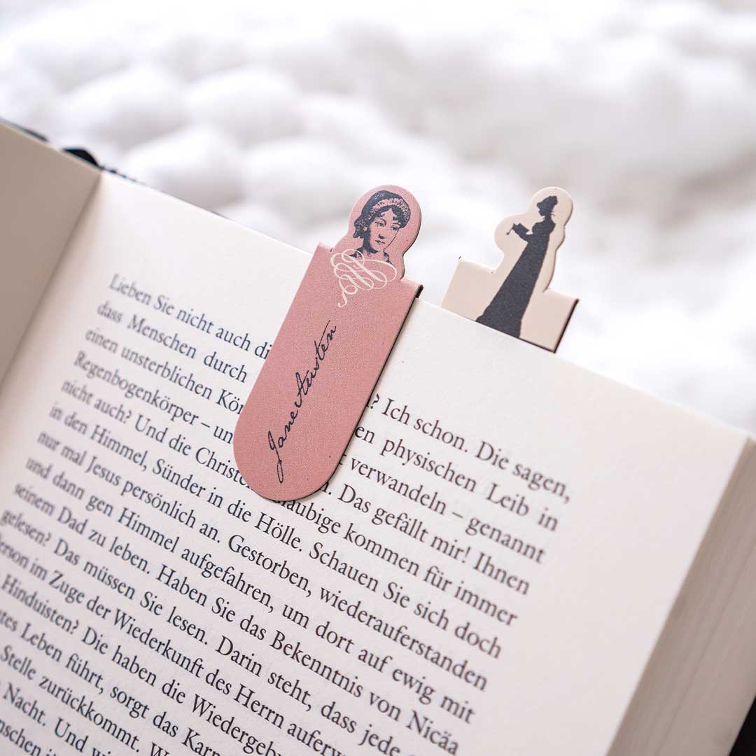 Magnetic bookmark Jane Austen