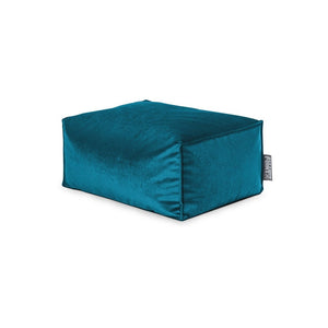 Rock Marla Anthrazit in Samt-Optik - Bookiepad, Sitzhocker, Cozy, Indoor, Beanbag,Rock Marla