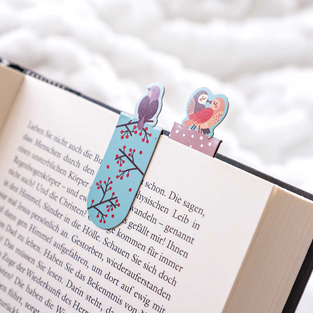 Magnetic bookmark Birds