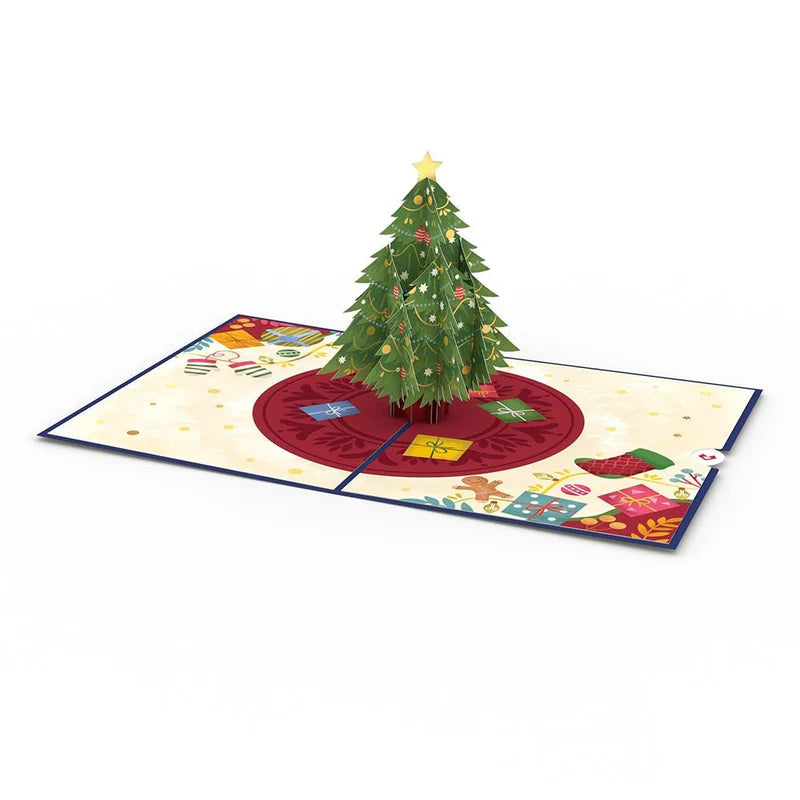 Weihnachtsbaum 3D Pop-Up Karte